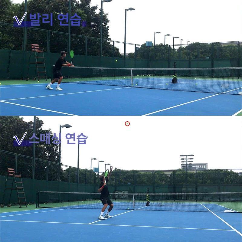 훈련기 테니스볼머신기 연습기구 서브머신 자동발사기 훈련용 테니스연습기 연습기계 - 상세 이미지 4