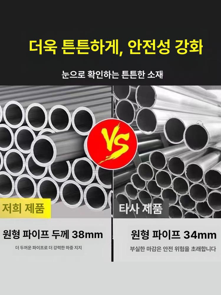 피티아시바 시스템비계 높이 공사장 사다리 계단 고소작업대 틀비계 갈고리 프레임 휠 - 상세 이미지 4