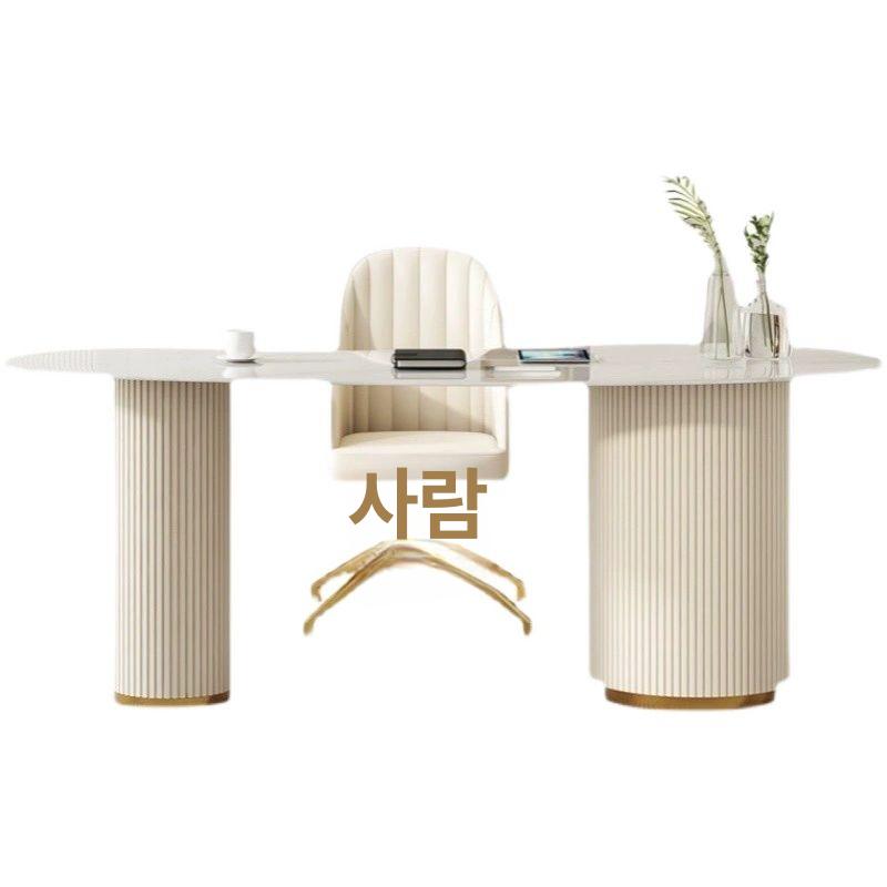 디자인 책상 공간활용 공부 컴퓨터테이블 사무용 모던 서랍형 프레임 호두 - 상세 이미지 5