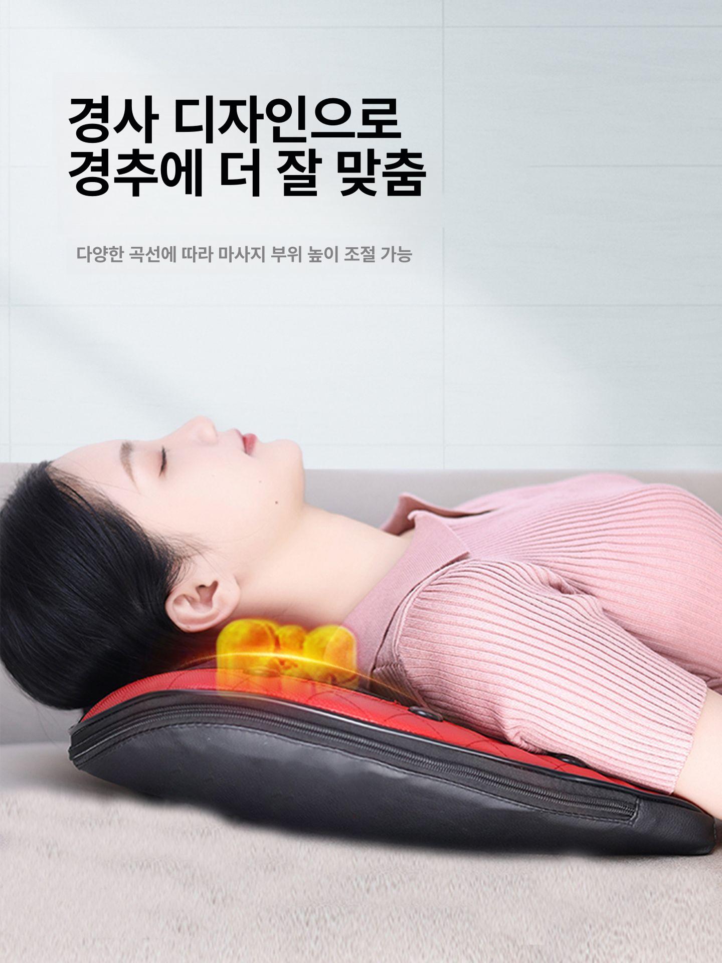 방석 허리마사지기 안마기 진동 쿠션 지압 패드 에어백 의자형 가정용 - 상세 이미지 3