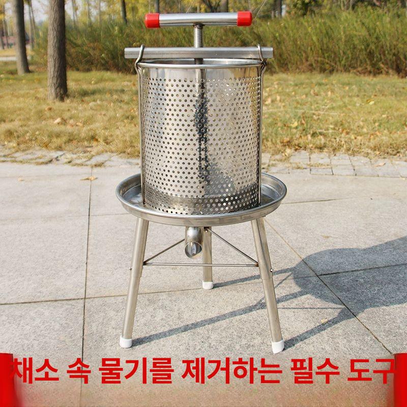 스테인리스 두부짜는기계 프레스 물기제거 탈수기 업소용 압축기 물기짜기 필터 압착 - 상세 이미지 3