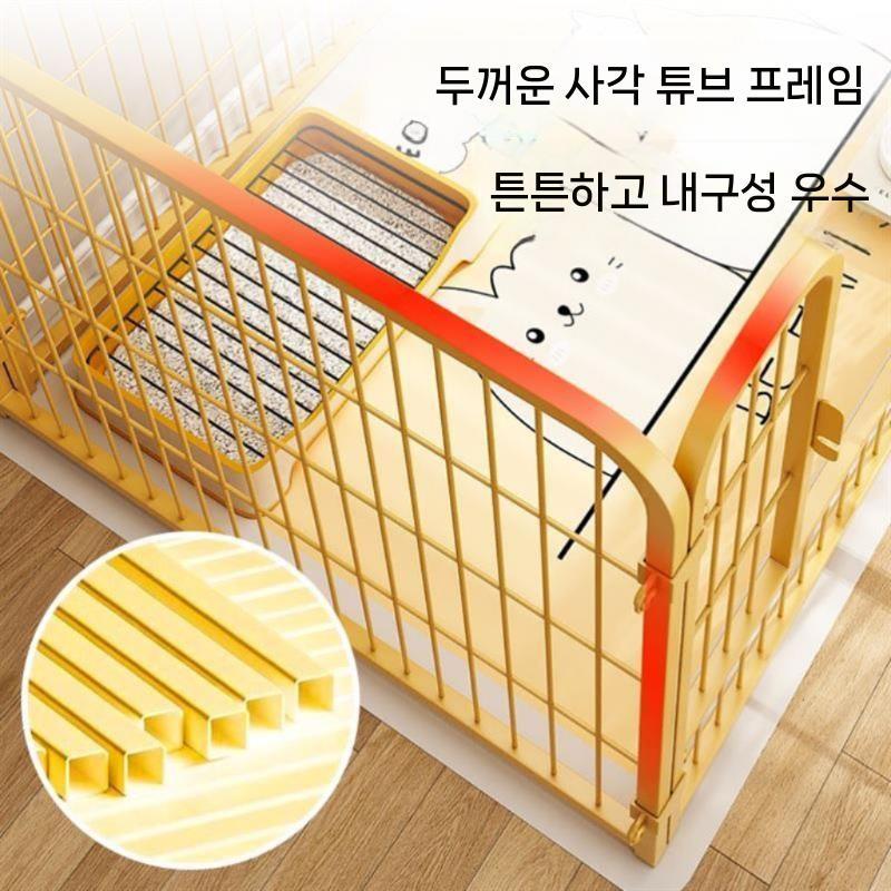 대형견용 조립식 있는 야외용 원목 고양이 견사 텐트 개집 방수 실내외 하우스 강아지 실외 51x50x50 포메라니안 와 다른 강아 - 상세 이미지 2