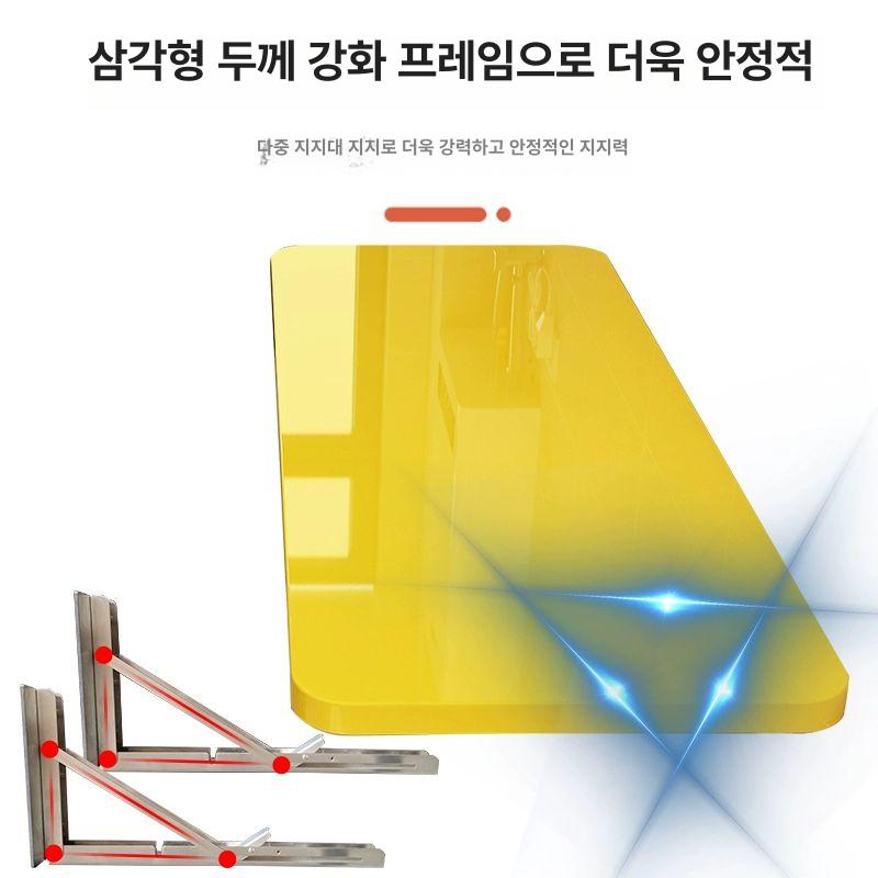 주방식탁 싱크대보조테이블 간이 수납 홈바 벽선반 공간활용 보조선반 키친 - 상세 이미지 5