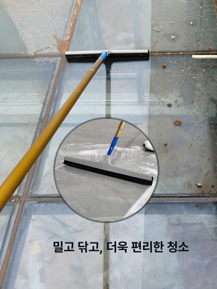 높은 스퀴지 청소 창문 밀대 건물 장대 오크 책차 침대 삼층 사다리 - 상세 이미지 4