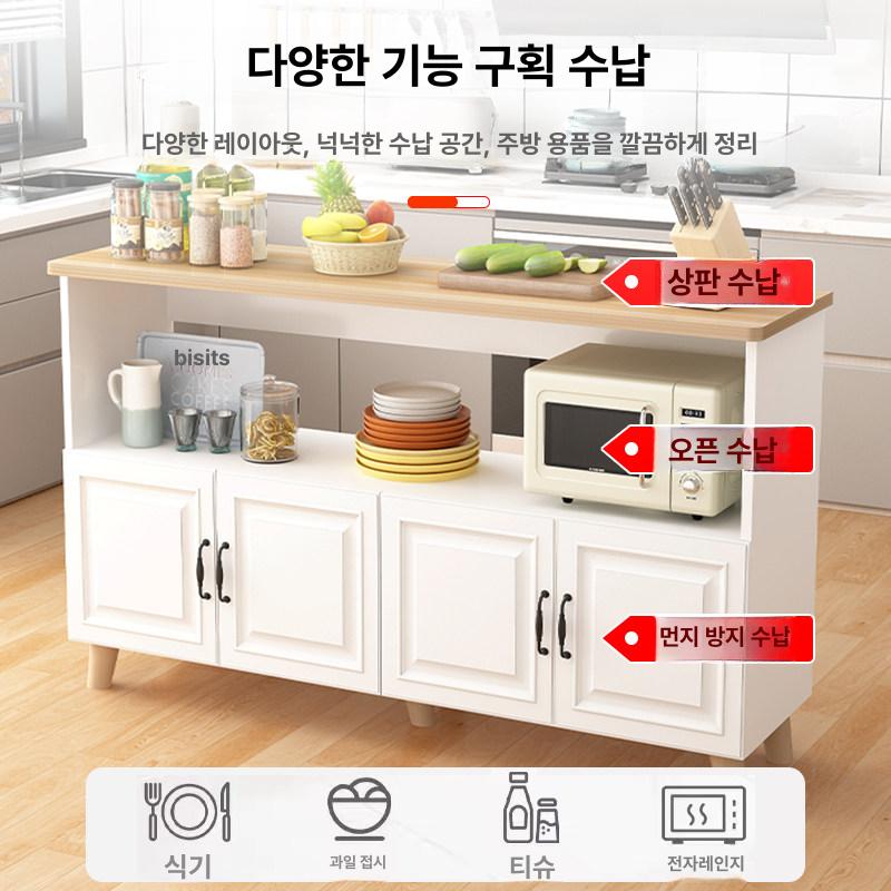 원목 주방보조테이블 벽걸이형 확장형 조리대 가정용 벽고정 길이 사이드 작업대 - 상세 이미지 4