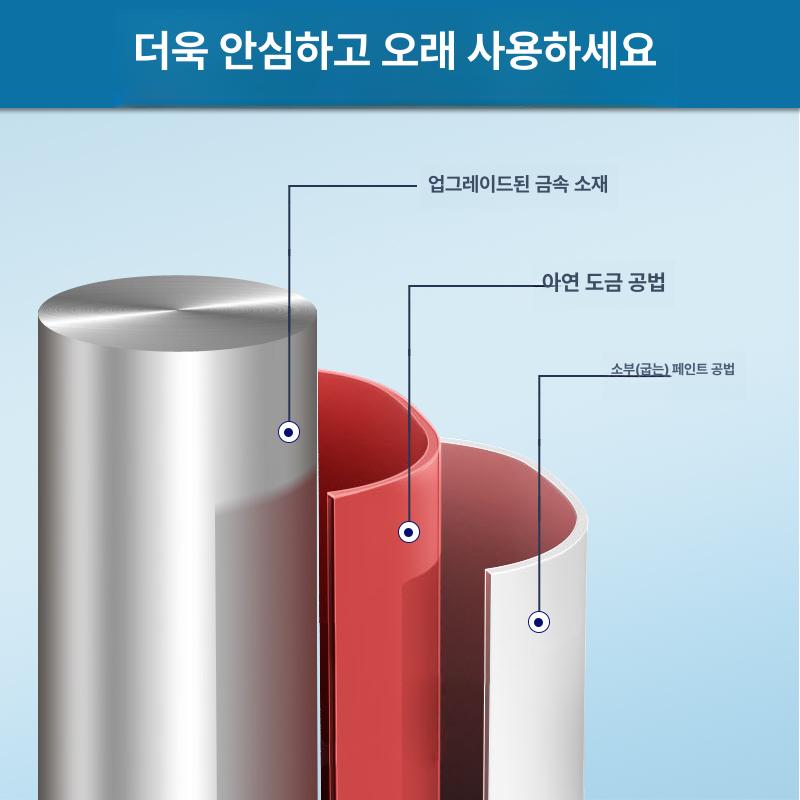 브라켓 cctv폴대 스텐 벽걸이형 스탠드 브래킷 거치대 고정대 벽고정 주차장 씨씨티비 - 상세 이미지 4