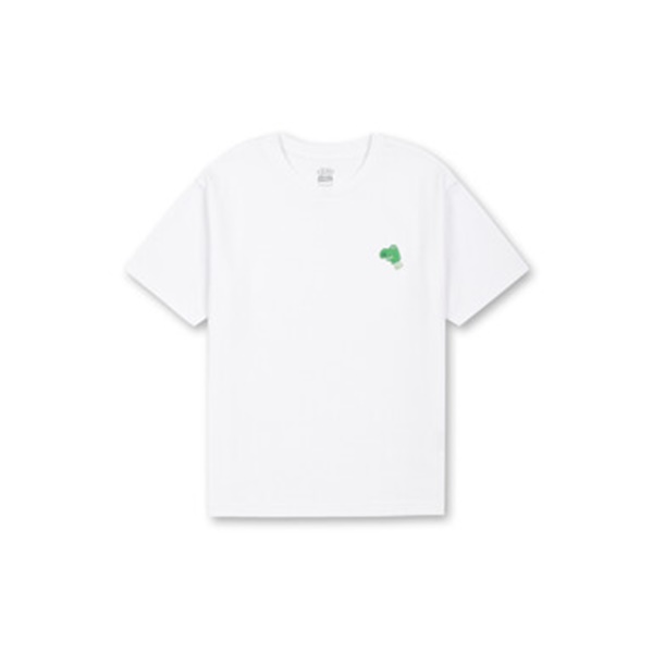 폴햄키즈 공용 콜라보 쿨텐션 베이직 스트라이프 반팔 티셔츠 G2TS3210WT - 상품 이미지