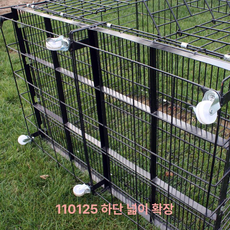 대형견 케이지 접이식 하우스 애견 개집 사육장 철제 실내 반려견 울타리 강아지집 - 상세 이미지 5