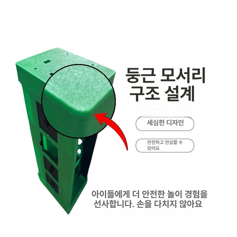 승강기 장난감 엘리베이터 빌딩 블록 키트 모델 안티핀치 자동 원격제어 - 상세 이미지 3