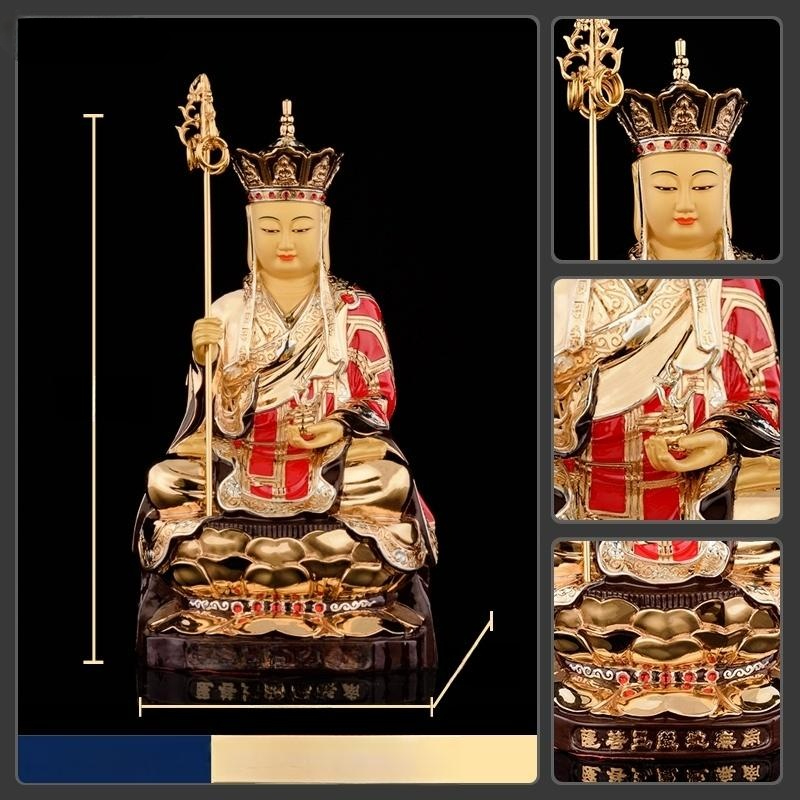 황동 비로자나불상 명상 수행 인테리어 부처상 기도 불교용품 조각 좌불 좌상 섬세한 - 상품 이미지