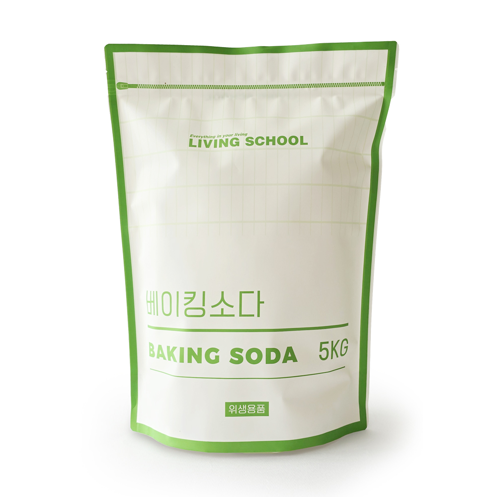 리빙스쿨 친환경세제 대용량 베이킹소다5kg 과탄산소다5kg - 상세 이미지 2
