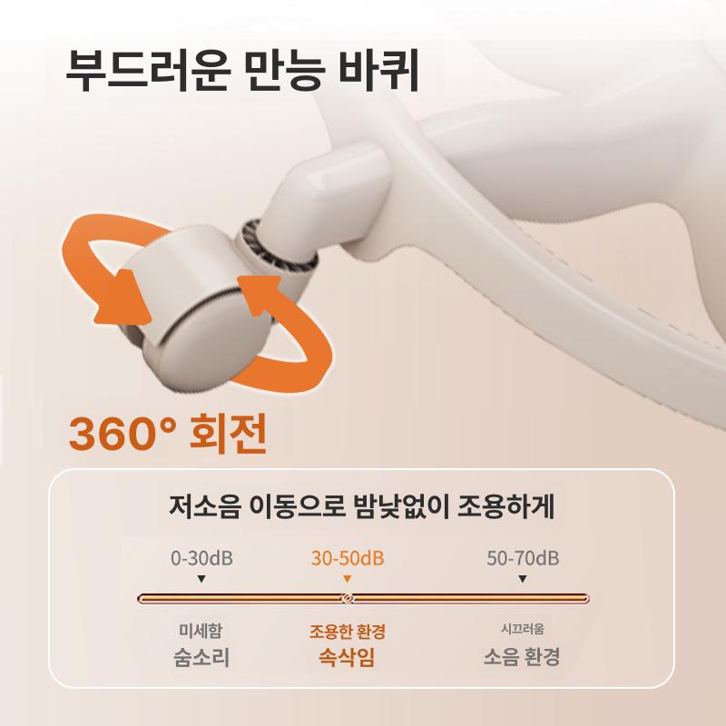 보조 바퀴달린의자 미용실의자 원형스툴 체어 미용의자 원형의자 리프트 간이 - 상세 이미지 2