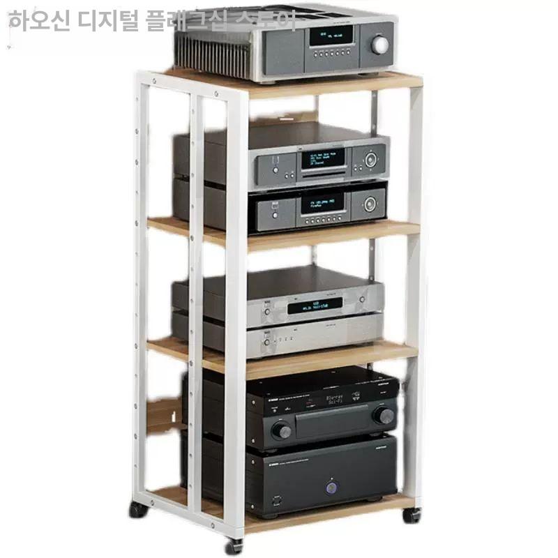 오디오랙 오디오장식장 캐비닛 티비다이 티비장 거치대 거실수납장 거실선반 진열장 - 상세 이미지 4