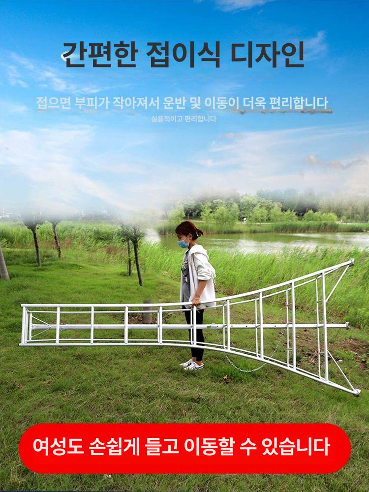 대형 과수원사다리 발판 원예 세발 농업용 작업대 삼발이 바닥형 지지대 조경용 - 상세 이미지 3