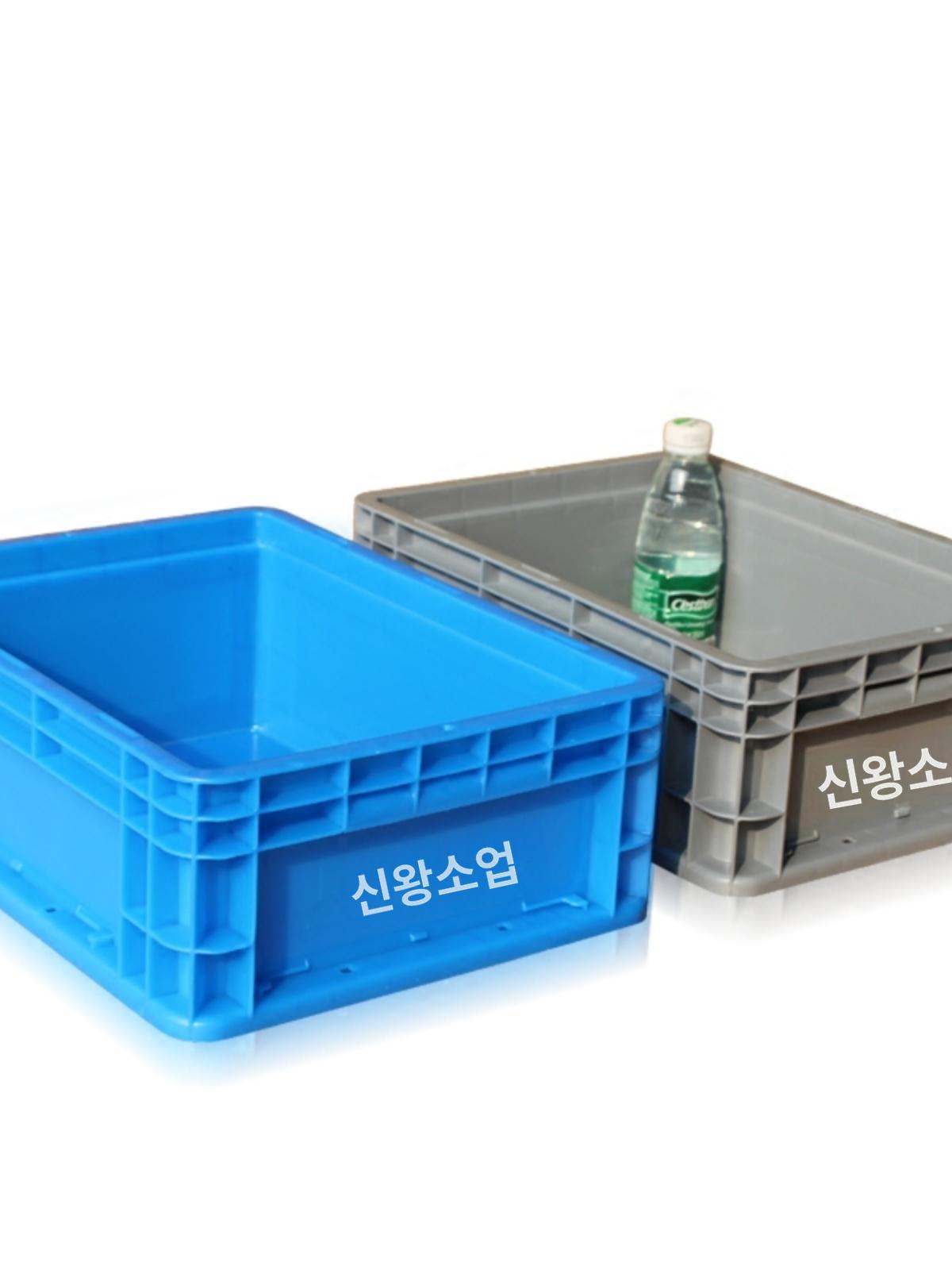 플라스틱 점보박스 산업용 제전 공구 공장 물류 사각 칸막이 정리 수납박스 부품함 - 상세 이미지 5
