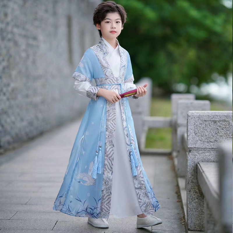 화랑 전통의상 코스프레 무사옷 무사복 호위무사 복장 남성 망토 - 상세 이미지 4
