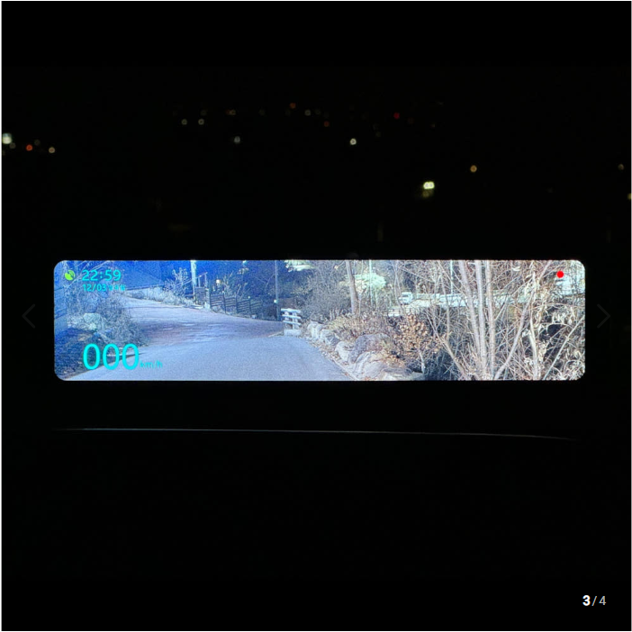AKY NV-X 룸미러 블랙박스 슈퍼나이트 비전 BSD 야간운전 아키요 아이즈 블랙박스 - 상세 이미지 2