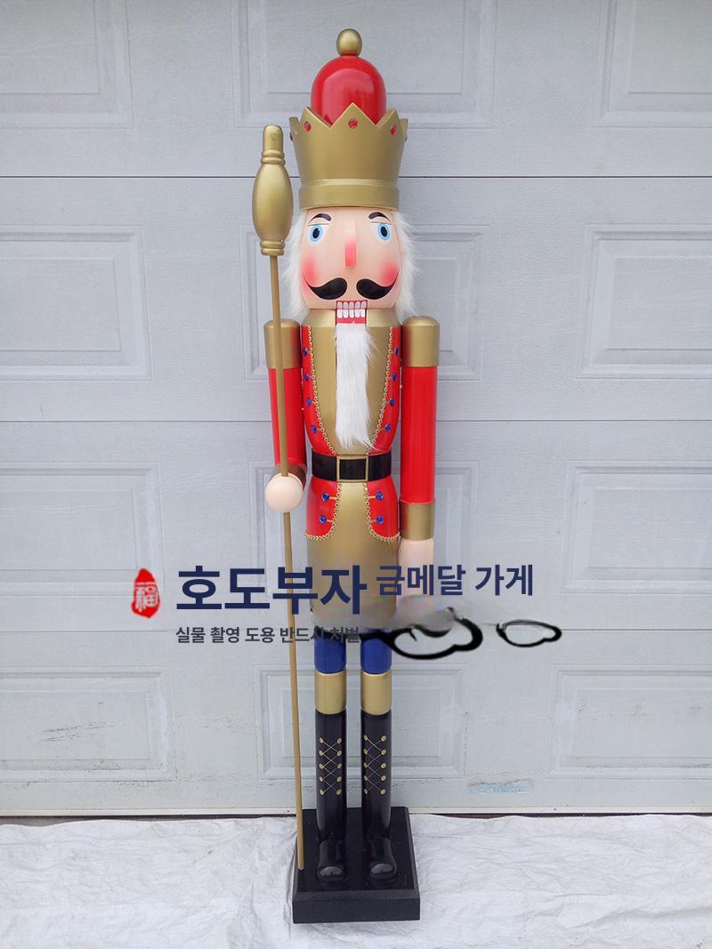 크리스마스 대형 호두까기인형 목각 병정 장식품 선물 인테리어 장식소품 오너먼트 - 상세 이미지 5