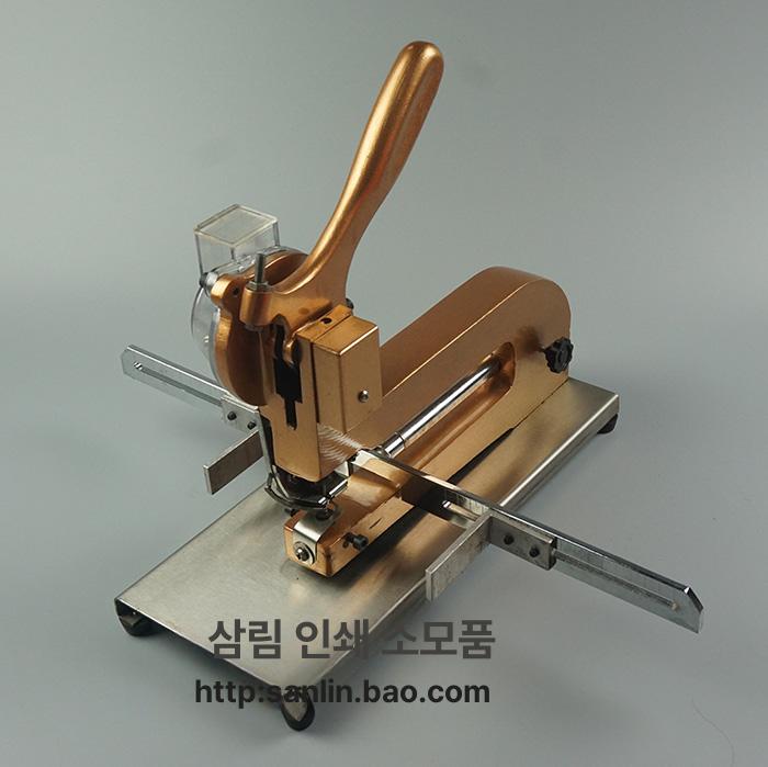 자동아일렛기계 천공기 펀치 타포린 현수막 배너 링리스 5mm 닭아이 도트기 구멍 - 상세 이미지 4