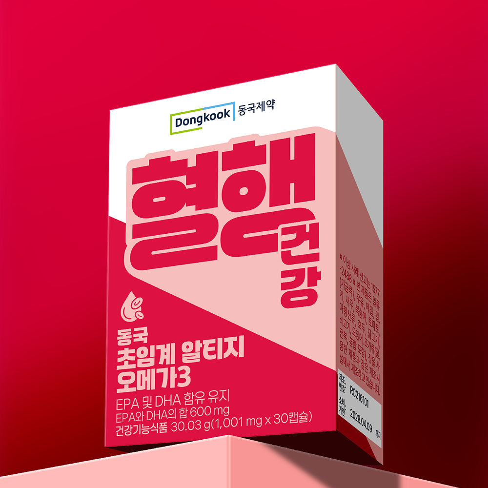 [5+1] 동국제약 초임계 알티지 rTG형 오메가3 혈행관리 30캡슐, 6개 이미지 2