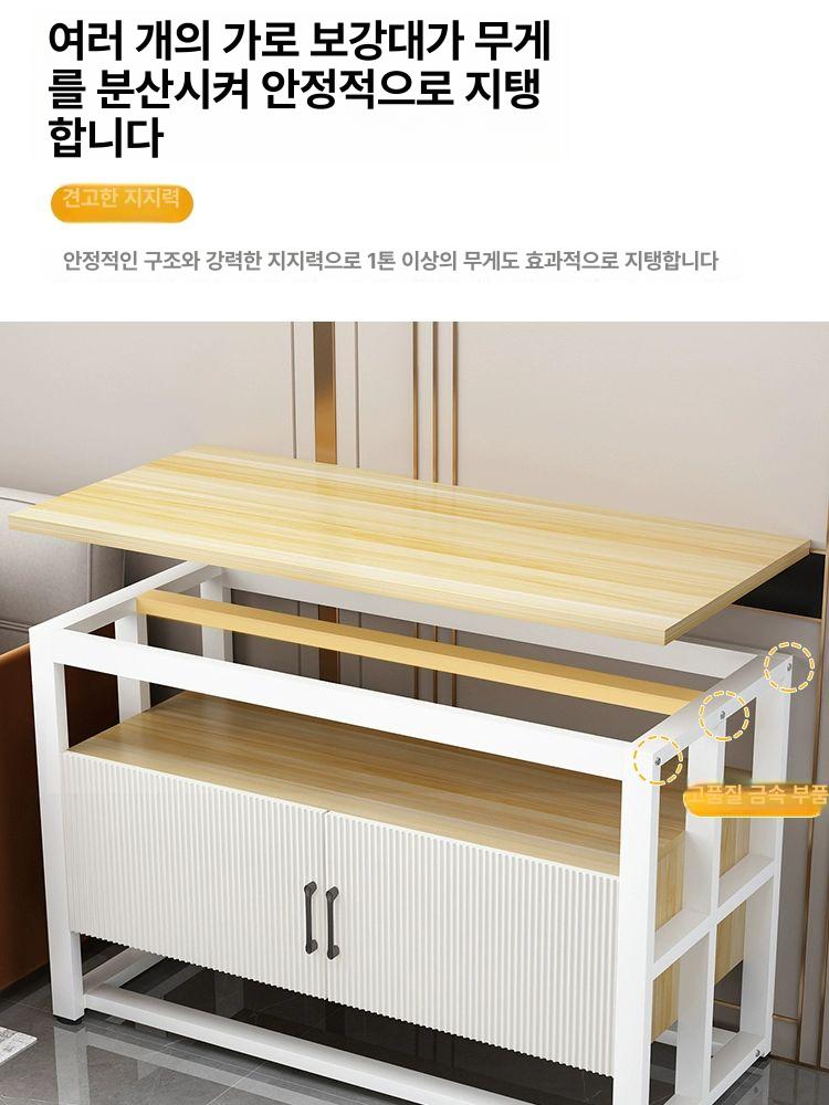 어항받침대 수납장 어항다이 캐비닛 거치대 스탠드 어항선반 수족관 수조받침대 - 상세 이미지 3