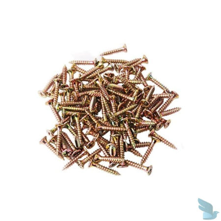 보급창고협력사 2보급창고 3mm 피스 2000개입 천연색 25mm 목공피스 목재용나사못 가구나사