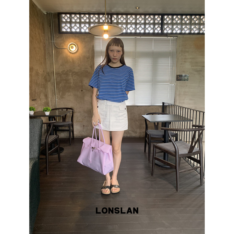 LONSLAN 론슬란 젤리버킨백 키키 투명 여름가방 보부상가방 - 상세 이미지 4