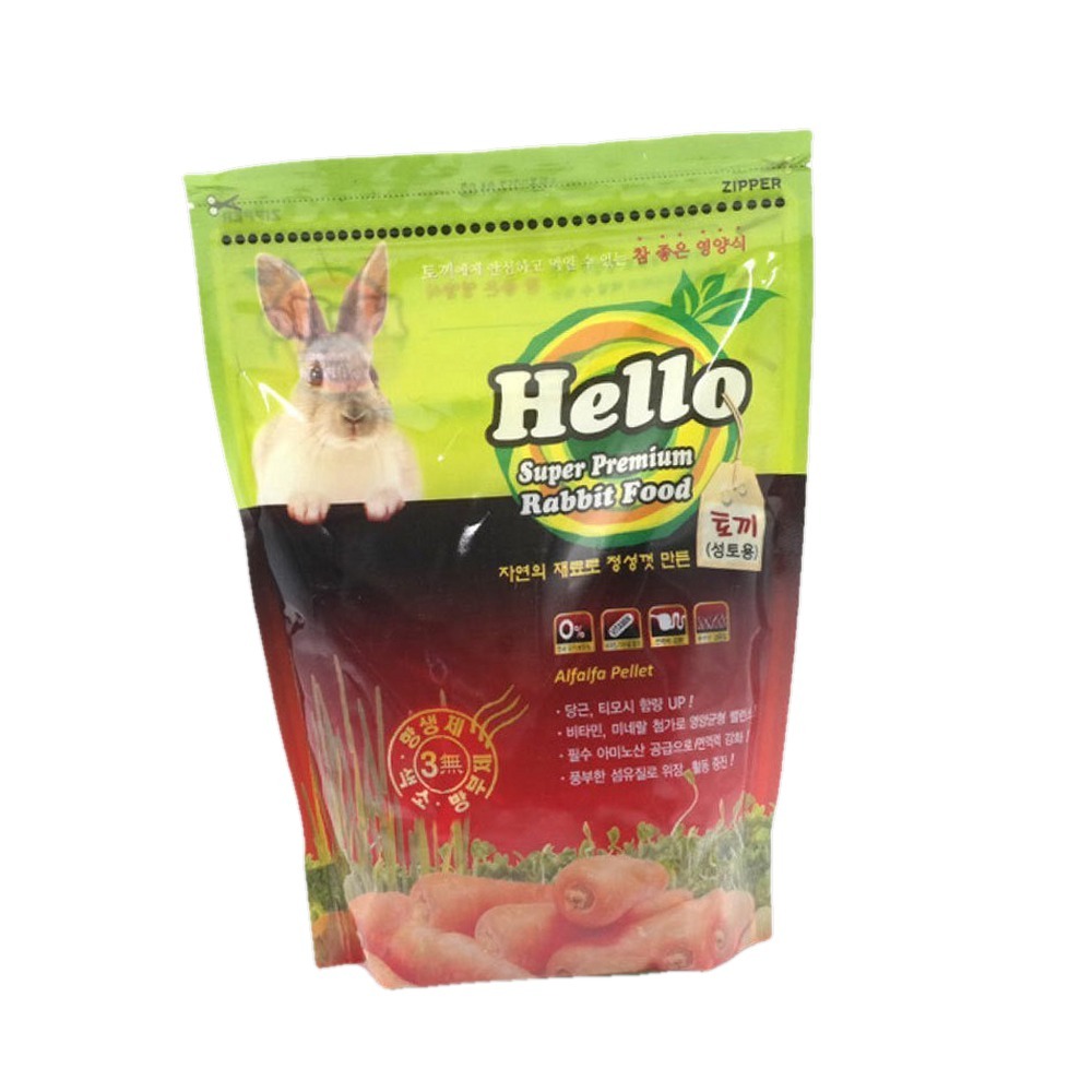 토끼사료 무항생제성토사료 지퍼백포장성토용토끼먹이 1.1Kg - 상품 이미지