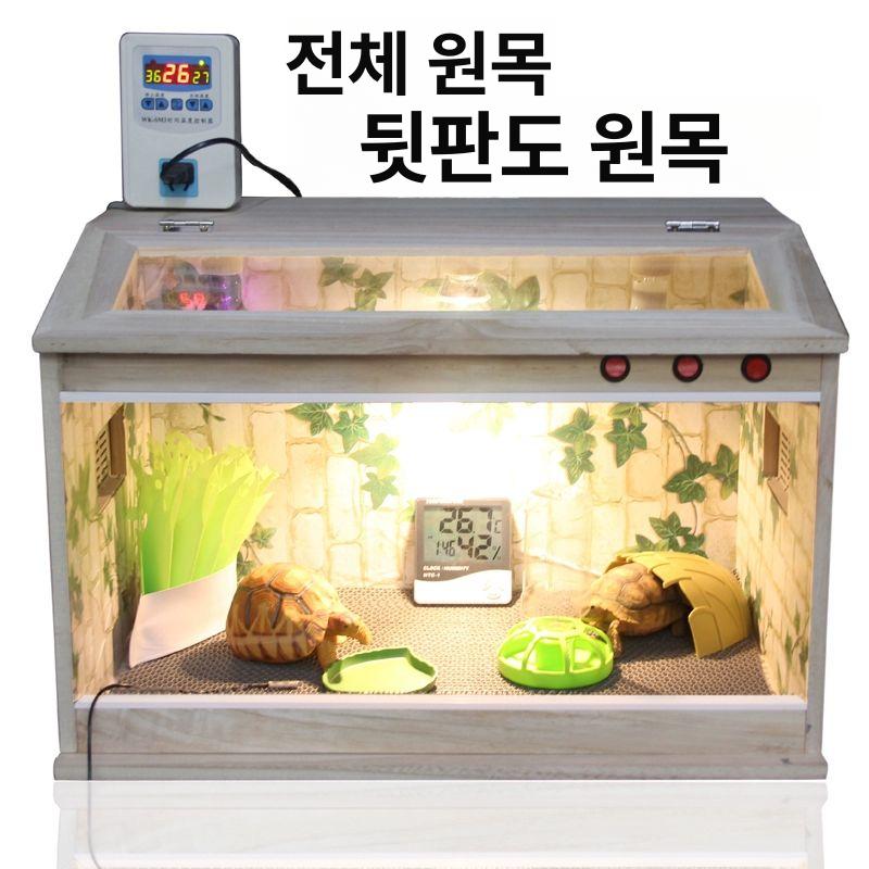 파충류 도마뱀사육장 애완용 비바리움 은신처 습식 하우스 케이지 온도조절 아크릴 - 상세 이미지 3