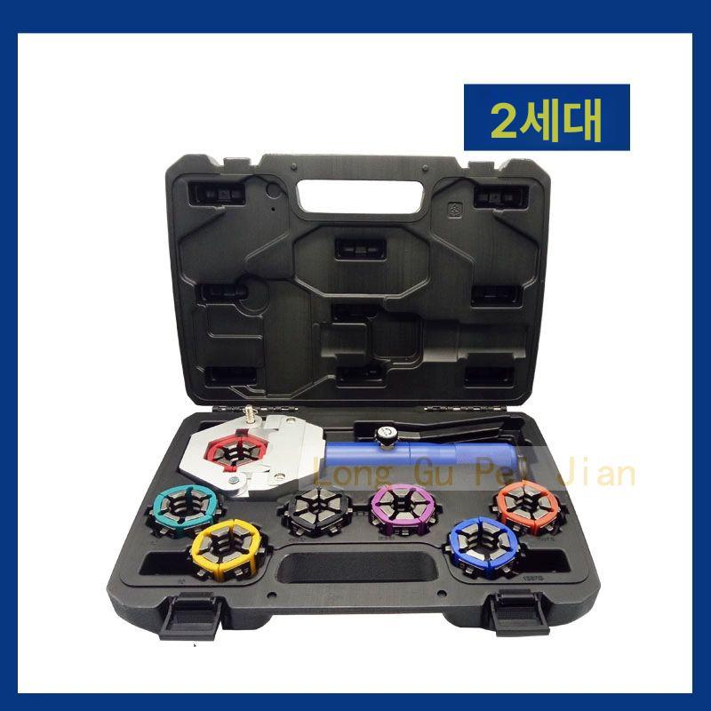 유압프레스 고압호스압착기 펜치 농업 산업용 공구 버클 결합기 압축 압관기 - 상세 이미지 5