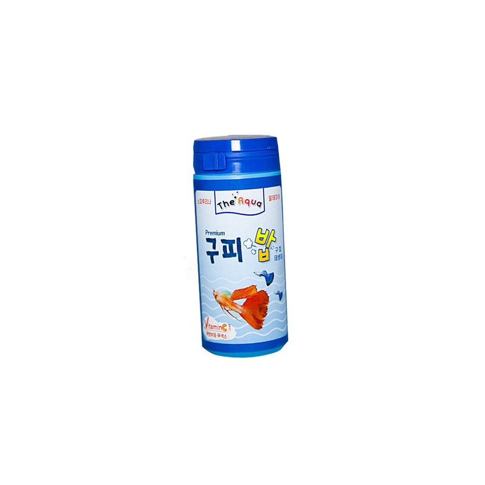 영양균형건강증진구피사료 발색강화수질개선구피먹이 소화흡수열대어사료 55g - 상품 이미지