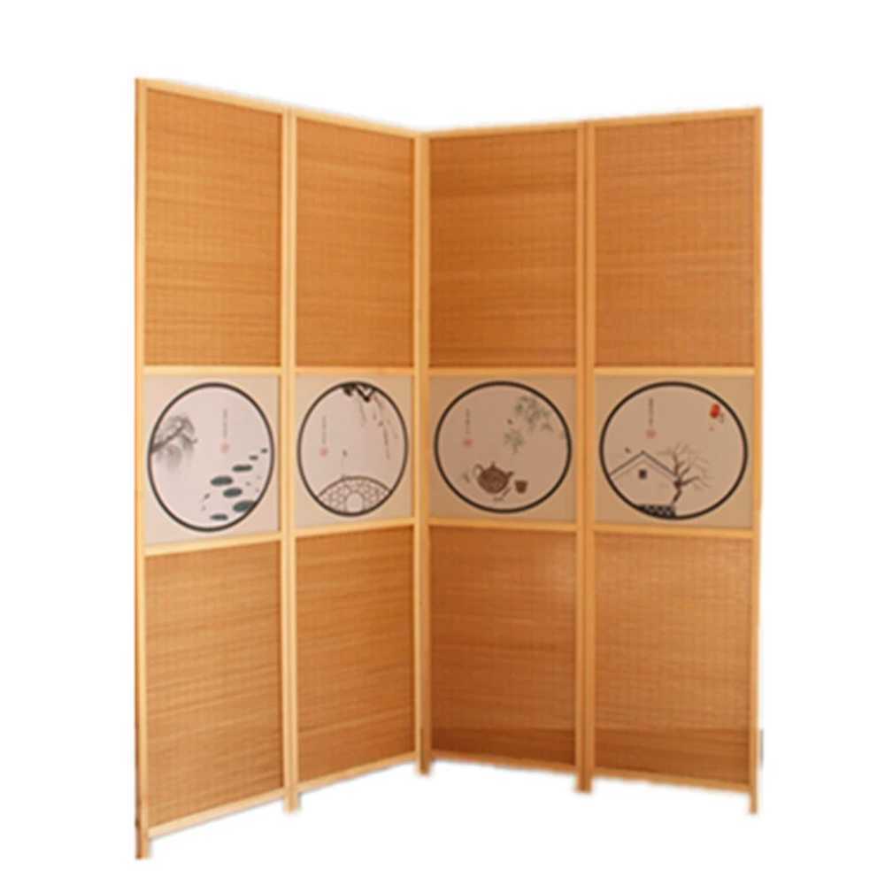 중화풍 파티션 복고풍 칸막이 우드 용 장식 카페가벽 - 상품 이미지