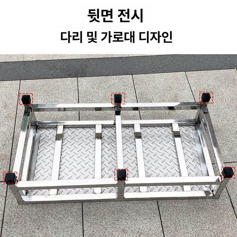 목공 만능작업발판대 발받침대 다목적 미끄럼 높이 스텝 길이 계단 방지판 너비 - 상세 이미지 3