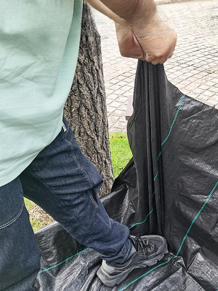 제초 매트 잔디방지 농업용부직포 농사용 덮개 보호 시트 멀칭핀 비닐 잡초방지포 - 상세 이미지 4