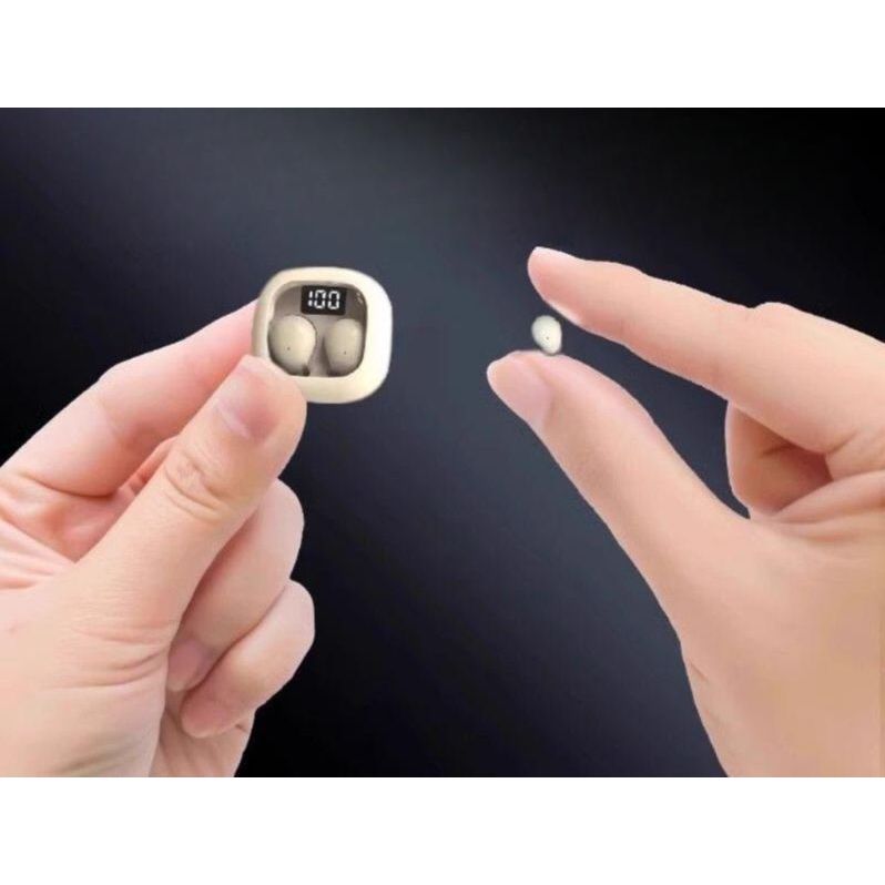 안보이는 쌀알이어폰 피부색 블루투스 인이어 헤드셋 귀 헤드폰 고음질 - 상품 이미지