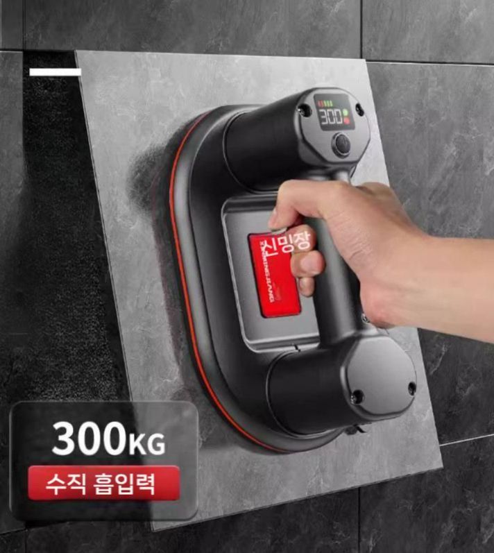 전동 흡착기 먼지제거 빨판 강력 모터 흡입기 본체 지능형 디스플레이 흡입컵 - 상세 이미지 2