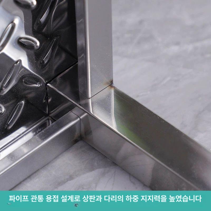 스텐 계단 업소용 페달 논슬립 패드 미끄럼방지 안전발판 고정형 바닥 야외 손잡이 - 상세 이미지 3