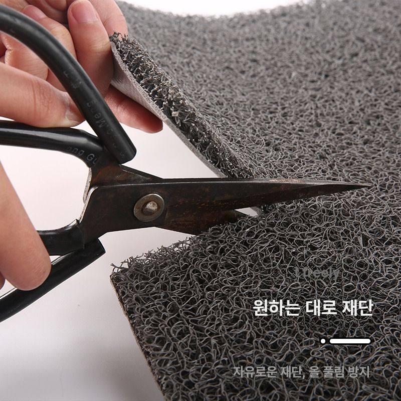 코일 발매트 대형 학원 발판 현관 복도 미끄럼방지 사무실 먼지 카페 입구 오염방지 - 상세 이미지 4