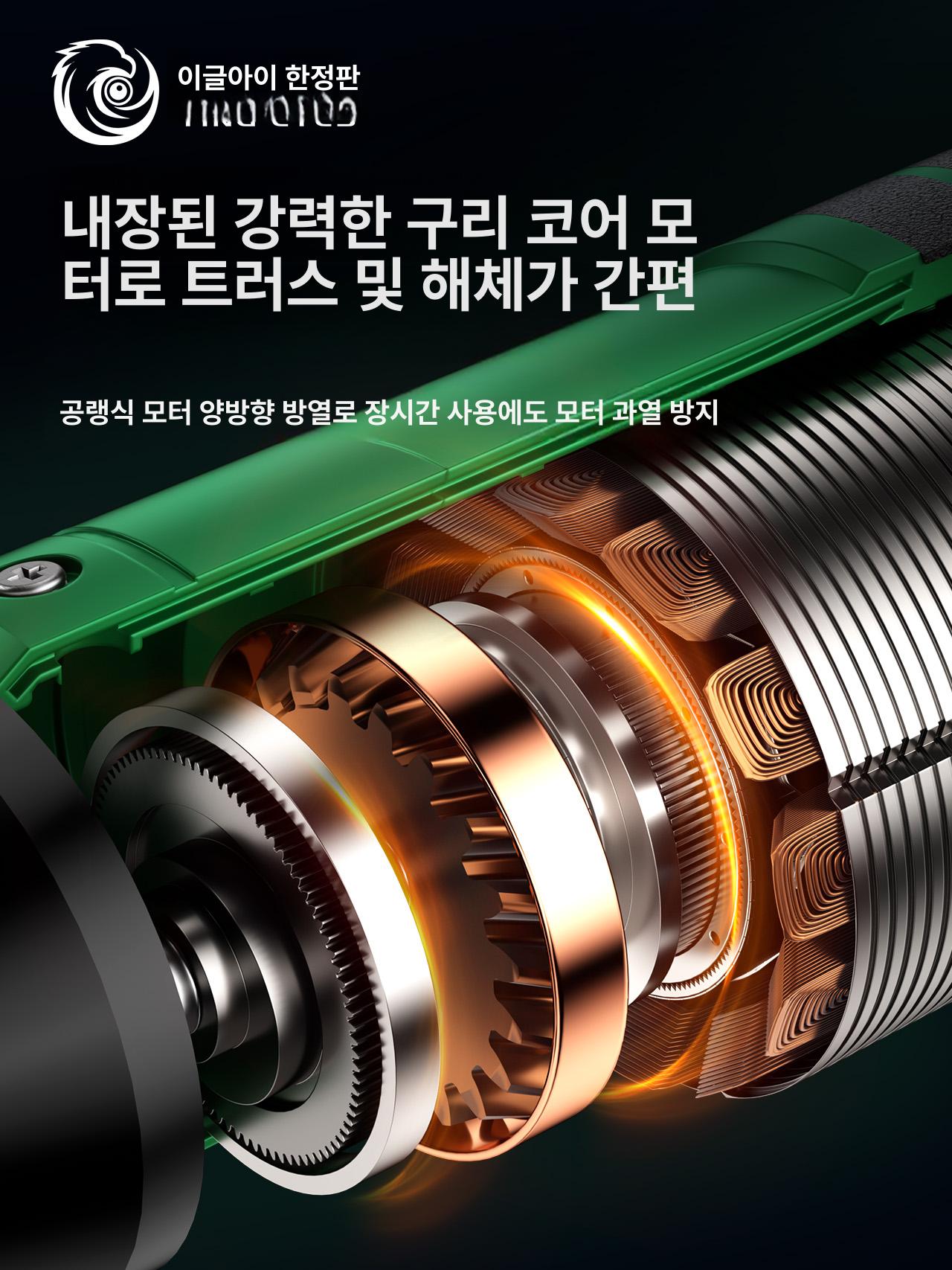 전기 라쳇렌치 자동차 토크 직각 너트 배터리 강화 기본 공구세트 다기능 프로 수리 - 상세 이미지 2