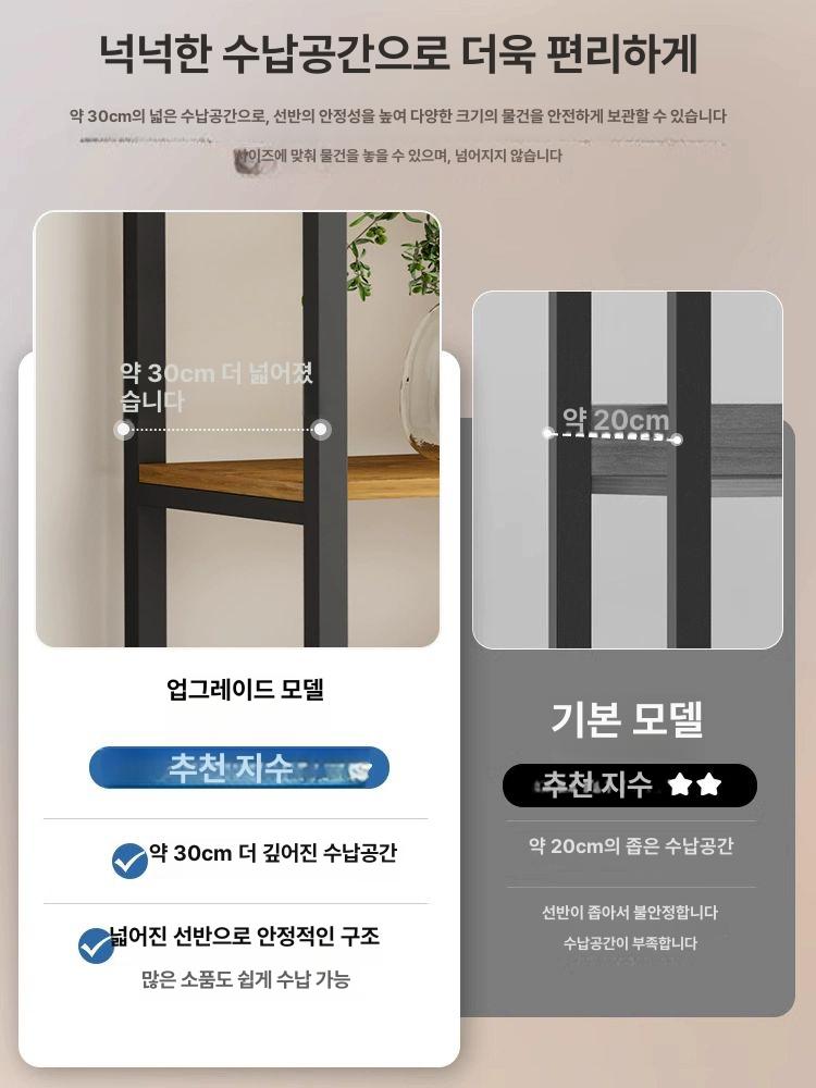 거실 파티션 엔틱 가벽 현관 앤틱 장식 공간 스타일 프레임 가구 캐비닛 원룸 - 상세 이미지 3