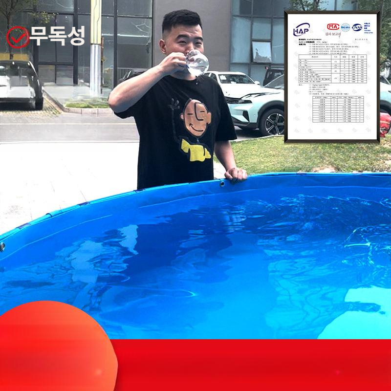 농업용 물탱크 저수조 옥상 원형 농사용 빗물받이 산업용 사각형 야외 용량 식수 - 상세 이미지 2