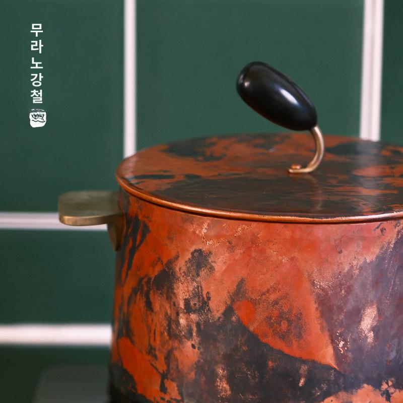 동 구리냄비 미니 캠핑용 순수구리포트 밀크팟 인덕션 구리소스팬 가정용 주방 업소용 - 상세 이미지 3