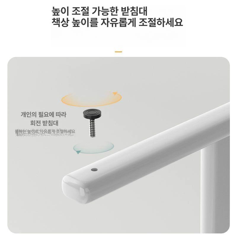 사무실 컴퓨터책상 와이드책상 사무용 데스크탑 심플 서재 디자인책상 일자형 선반 - 상세 이미지 4