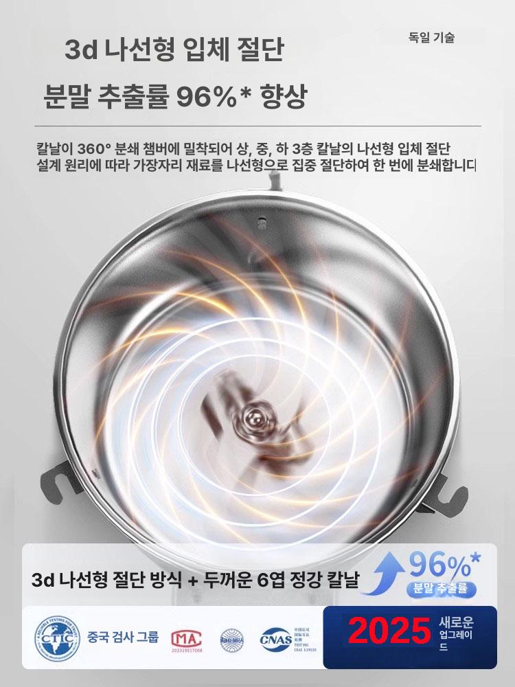 고추가루 한약분쇄기 분말기 한약재 파우더 초미세분쇄기 건식분쇄기 한의원 미숫가루 - 상세 이미지 4