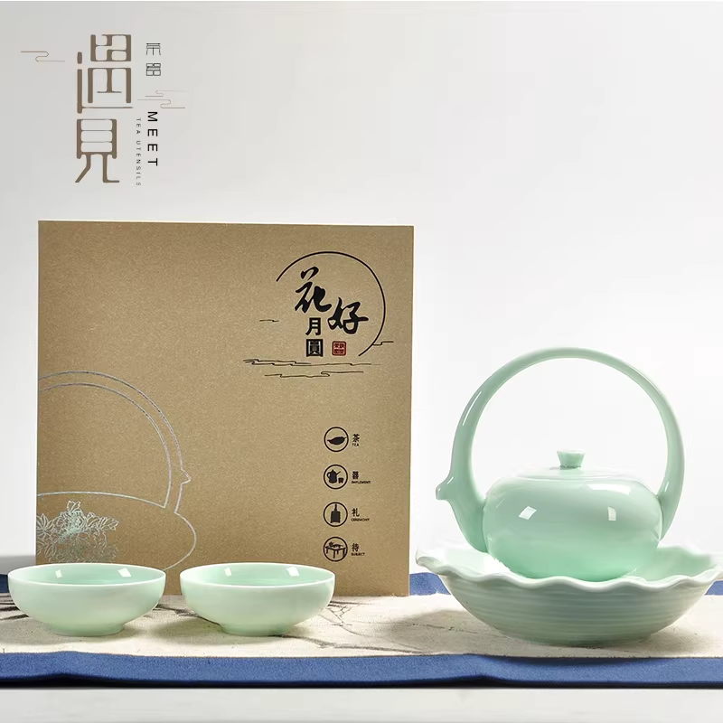 도자기 술주전자 사기 물 소주 사케 백자 주병 정종 - 상세 이미지 5