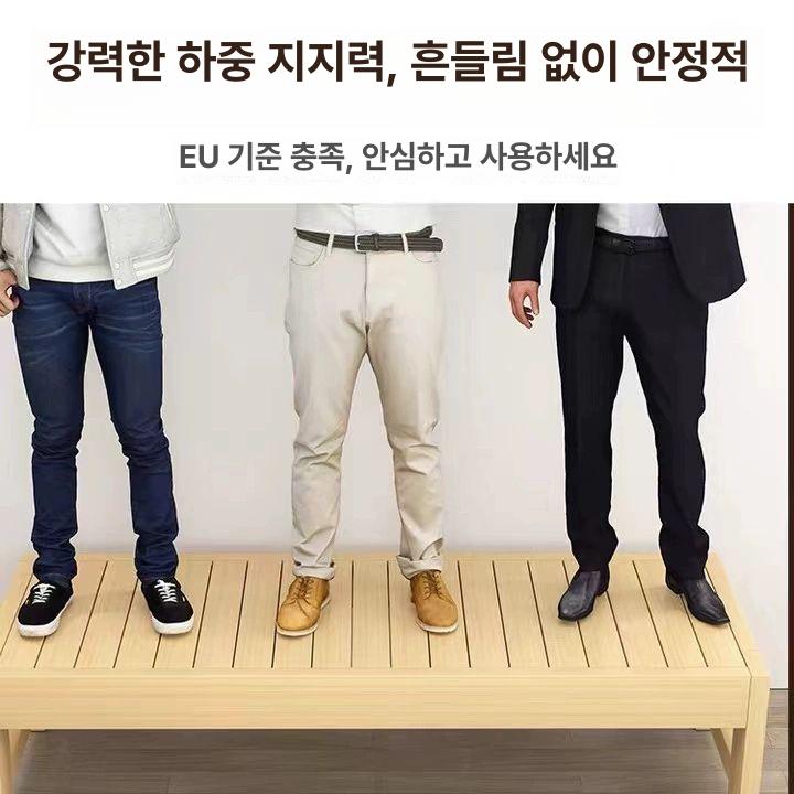 침대확장 프레임 와이드 저상형 평상형 연장 연결 쿠션 보조침대 매트리스 확장형 - 상세 이미지 4