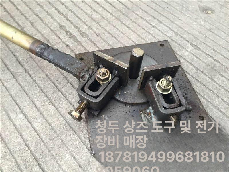 수동 절곡기 소형 하조기 벤딩기 환봉밴딩기 파이프 철근밴딩기 손잡이 벤더 원형 - 상세 이미지 5