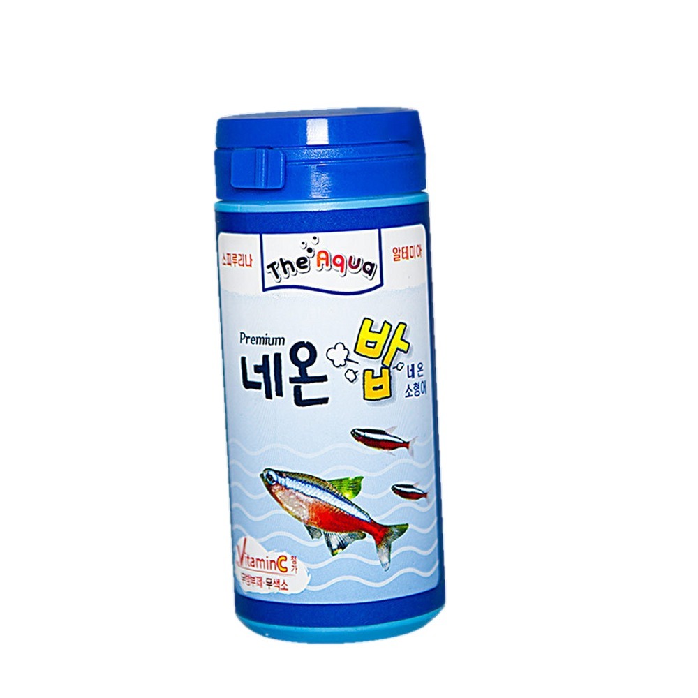 수질개선열대어사료 소화흡수율건강증진 영양발색색상강화관상어사료 50g - 상품 이미지