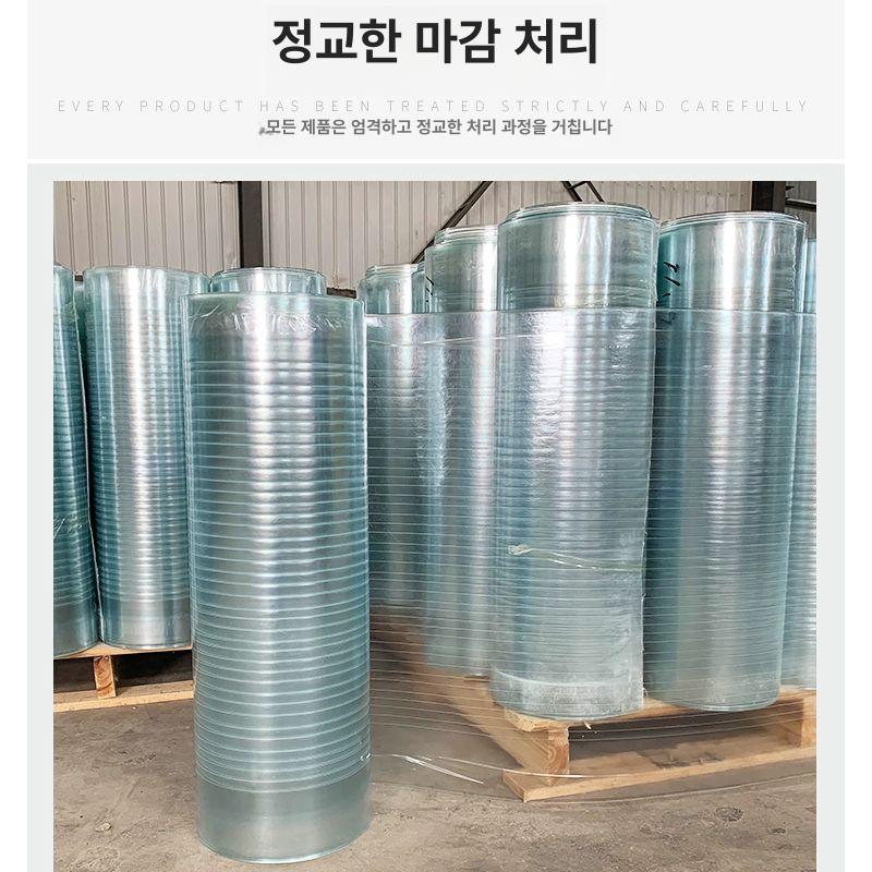 지붕재 캐노피 렉산롤 단열 두께 판넬 자재 폭 복층판 평판 폴리카보네이트롤 패널 - 상세 이미지 2