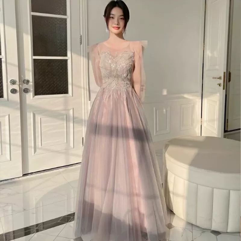 원피스 돌잔치드레스 브라이덜샤워 이브닝 셀프웨딩 파티 웨딩드레스 피로연드레스 - 상세 이미지 4